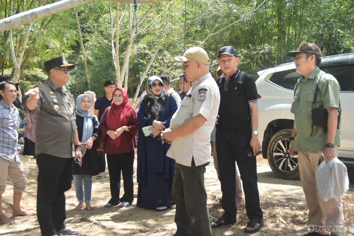 Mengunjungi Wisata Teluk Mombun, Wisata Pondok Buluh Bukit Rayo Kecamatan Batang Asai, Dilanjutkan Dengan Silaturahmi di Desa Benso Kecamatan Cermin Nan Gedang