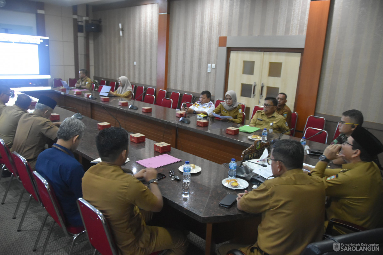 10 Juni 2024 - Rapat TPID Di Ruang Pola Utama Kantor Bupati Sarolangun Dan Rapat Terkait Terapi Pencegahan TBC Dengan Kemenkes Di Ruang Pola Utama Kantor Bupati Sarolangun