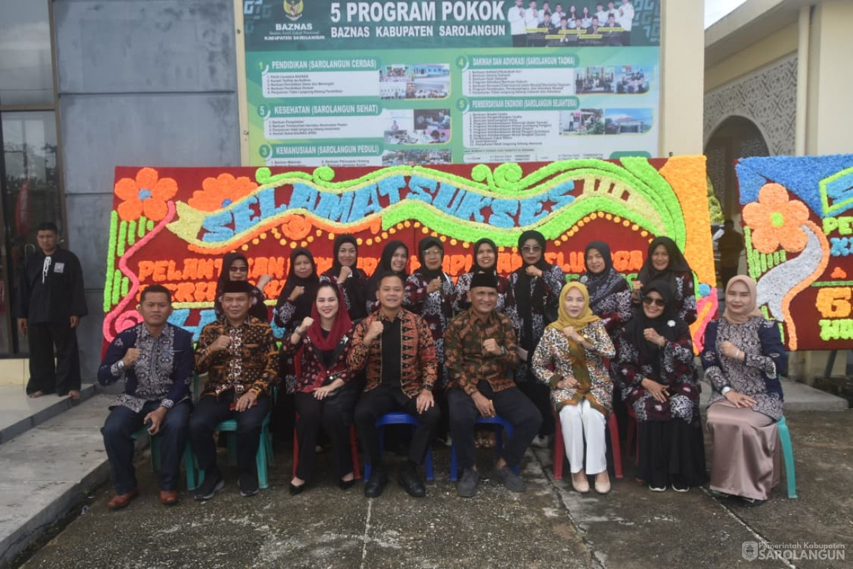 Pelantikan Pengurus Himpunan Keluarga Kerinci Nasional Kabupaten Sarolangun Masa Bakti 2025 sd 2028 di Gedung LPTQ Sarolangun