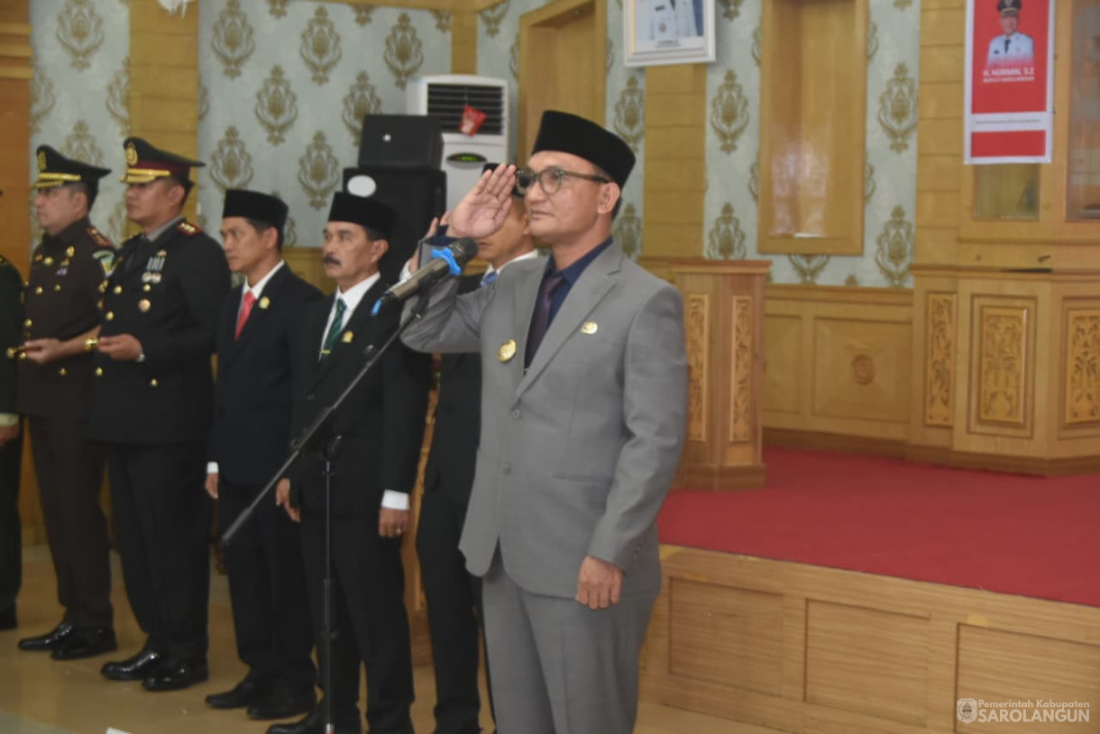 15 Agustus 2025 -&nbsp;Pengukuhan Paskibraka Kabupaten Sarolangun