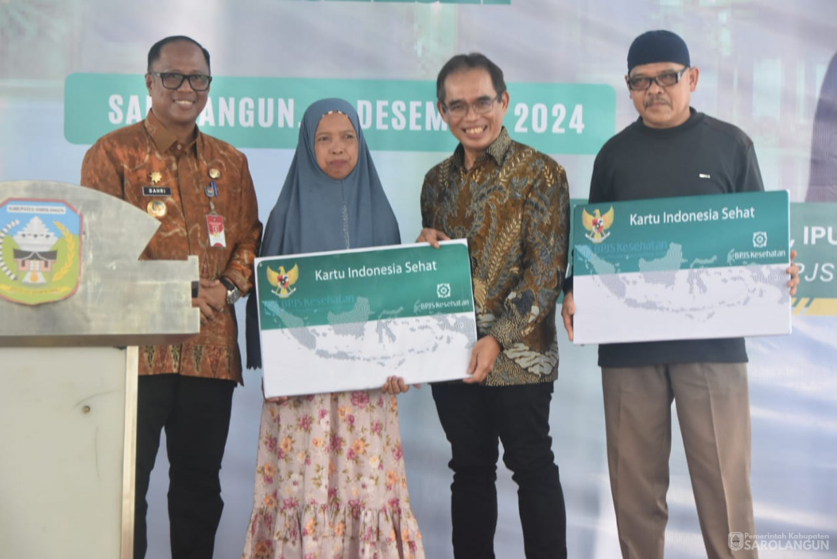 13 Desember 2024 - Launching Universal Health Coverage, Bertempat di RSUD Chatib Quzwein