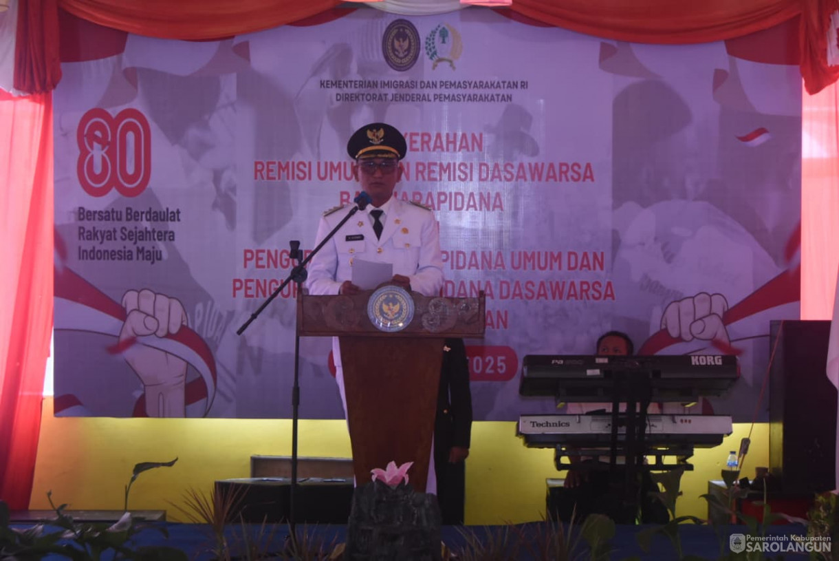 17 Agustus 2025&nbsp; Pemberian Remisi di Lapas Kelas II B Sarolangun