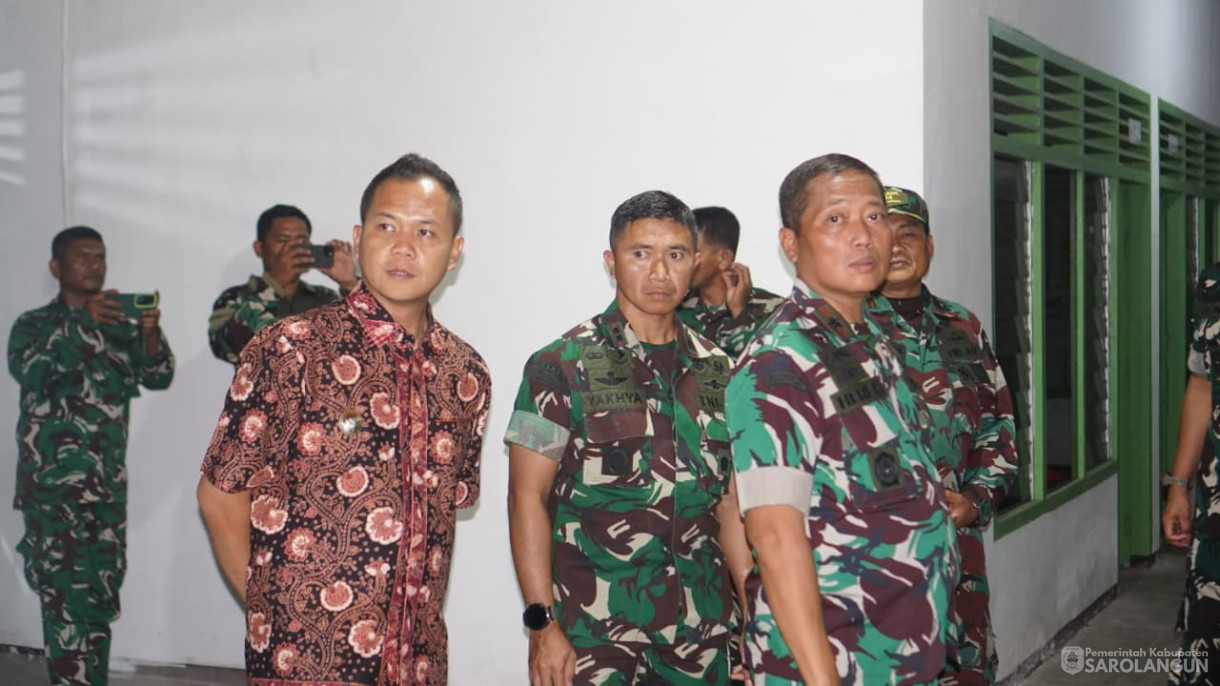 &nbsp;Kunjungan DANREM ke Batalyon