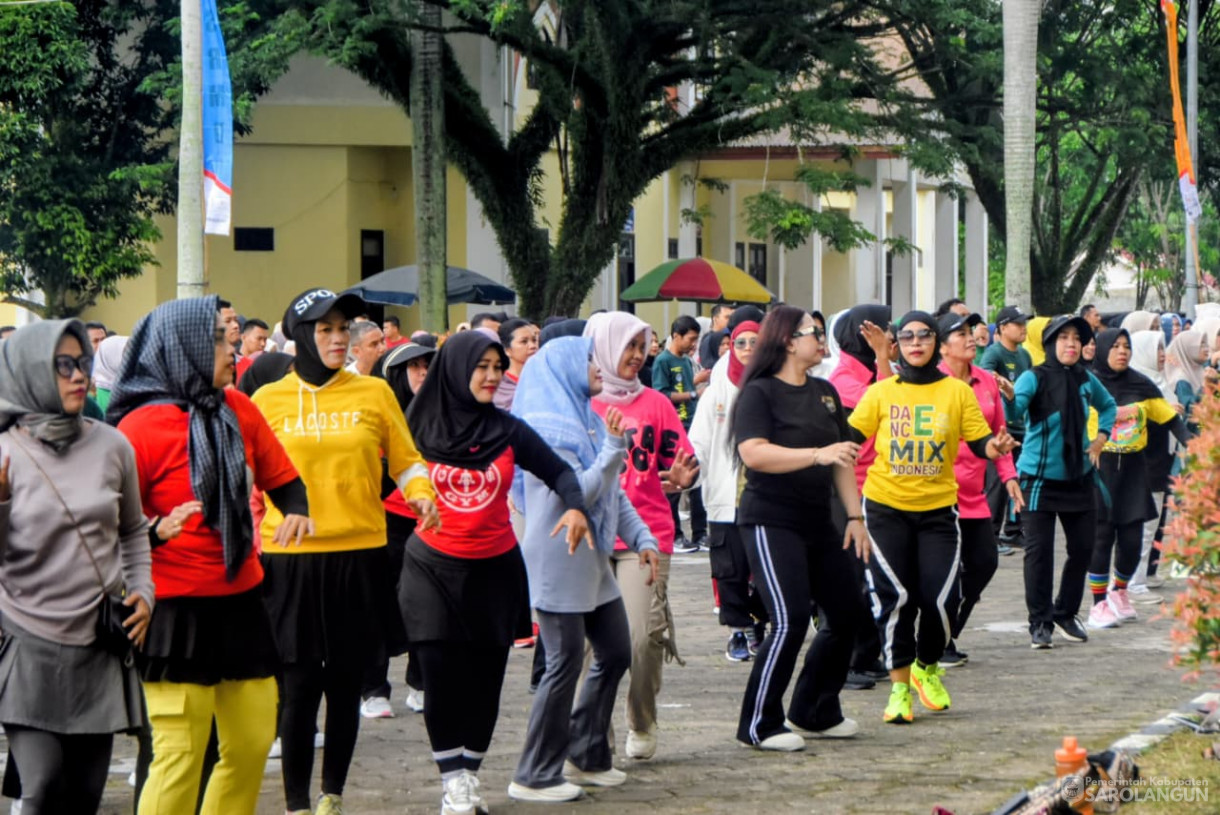 9 September 2025&nbsp; Senam Massal Dalam Rangka Memperingati Hari Olahraga Nasional Tahun 2025 di Sarolangun Sport Center