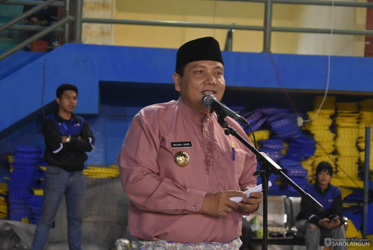 9 Oktober 2023 - Penjabat Bupati Sarolangun Menghadiri Sekaligus Membuka Turnamen Futsal Asosiasi Futsal Kabupaten Sarolangun di Koni Sport Center Sarolangun