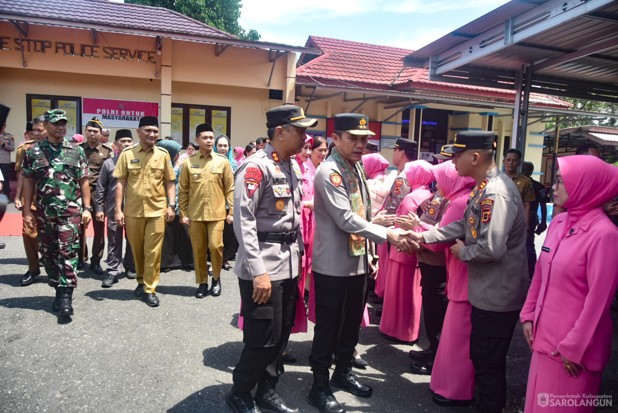 22 April 2025 - Penyambutan Kapolda Jambi Beserta Istri