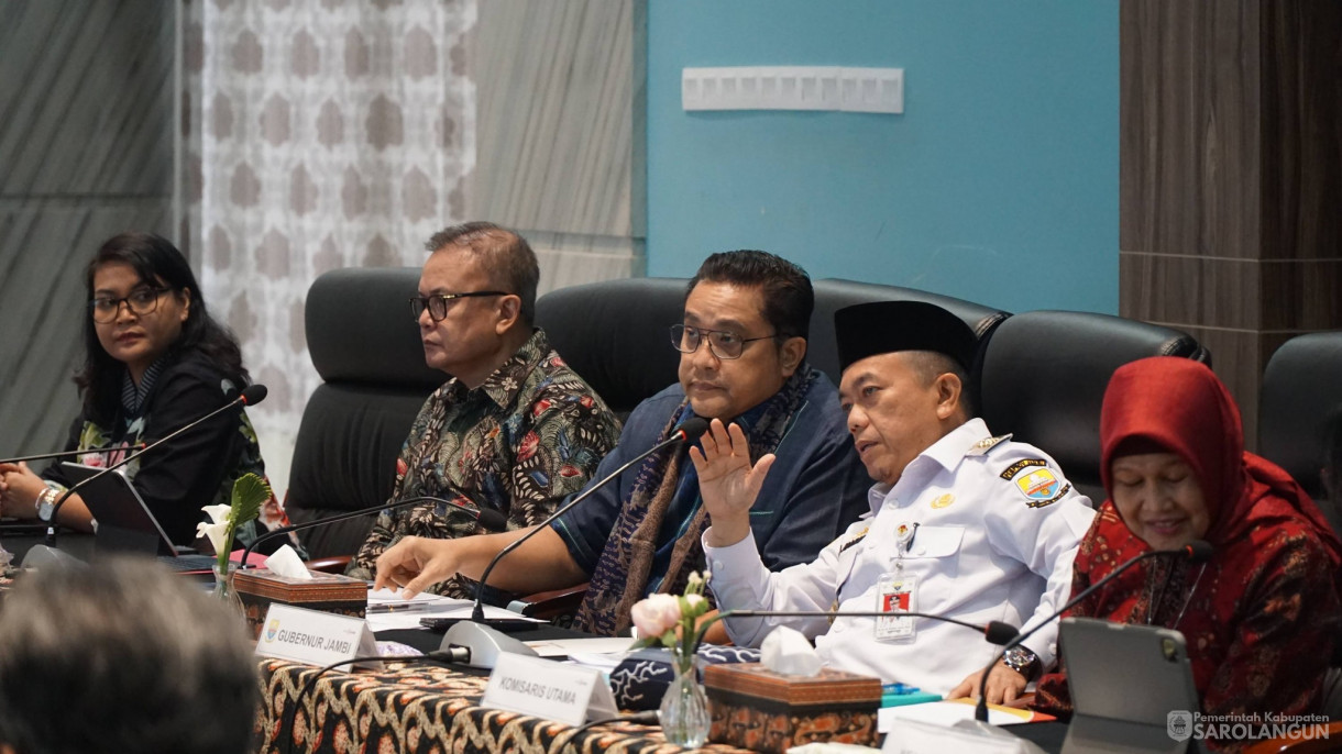 20 Februari 2026 Kegiatan Kunjungan Kerja Reses Komisi II DPR RI di Gedung Mahligai 9 Bank Jambi