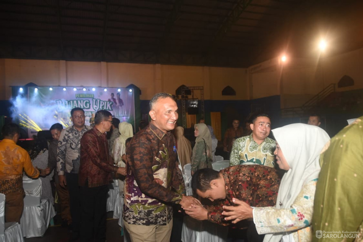 6 Oktober 2025 Pemilihan Bujang Upik Sarolangun 2025 di Lapangan Tenis Indoor KONI Sarolangun