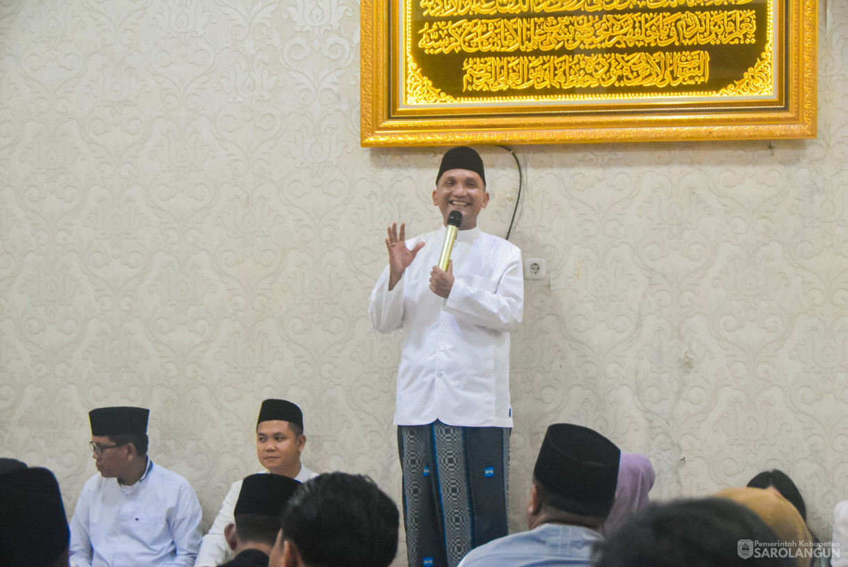 28 Maret 2025 - Buka Bersama Wartawan, LSM, dan OKP SeKabupaten Sarolangun Bertempat di Rumah Dinas Bupati Sarolangun&nbsp;