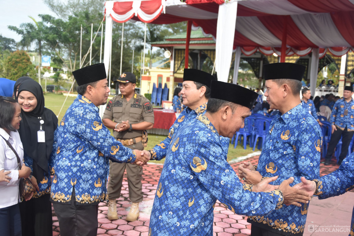 17 April 2024 - Apel Gabungan Dan Halal Bi Halal Di Lapangan Gunung Kembang Sarolangun