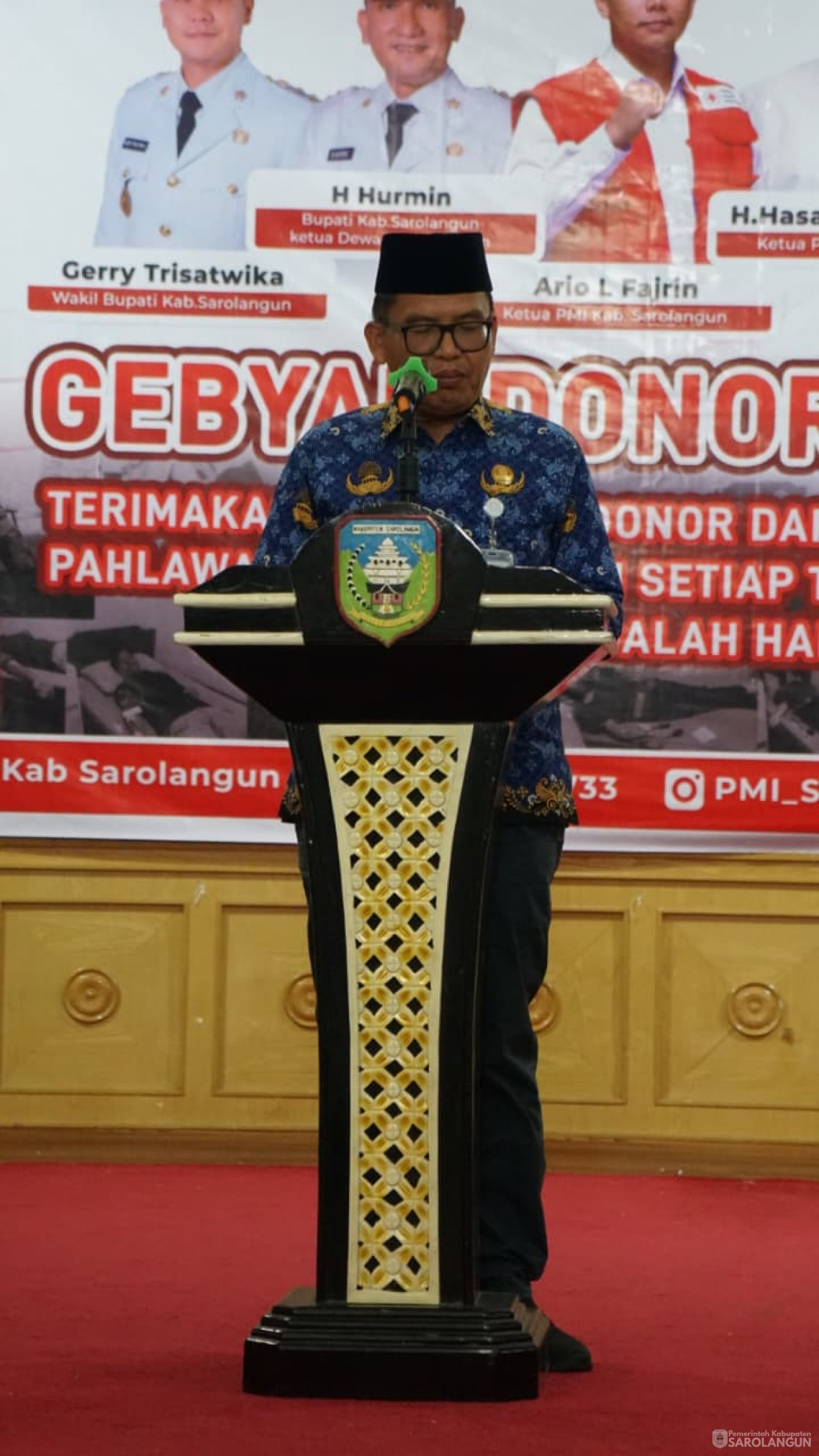 Gebyar Donor Darah Dukung Penuh Program PMI Sarolangun&nbsp;&nbsp;
