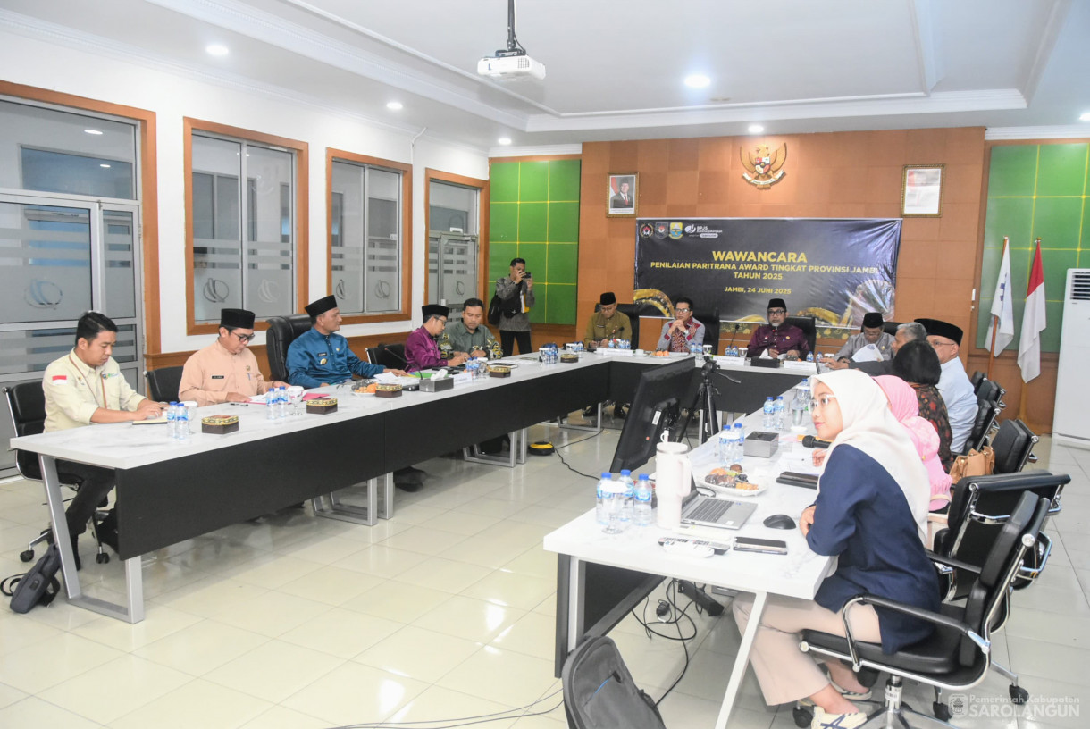 24 Juni 2025 - Wawancara dan Pleno Penetapan Paritrana Award Tahun 2024