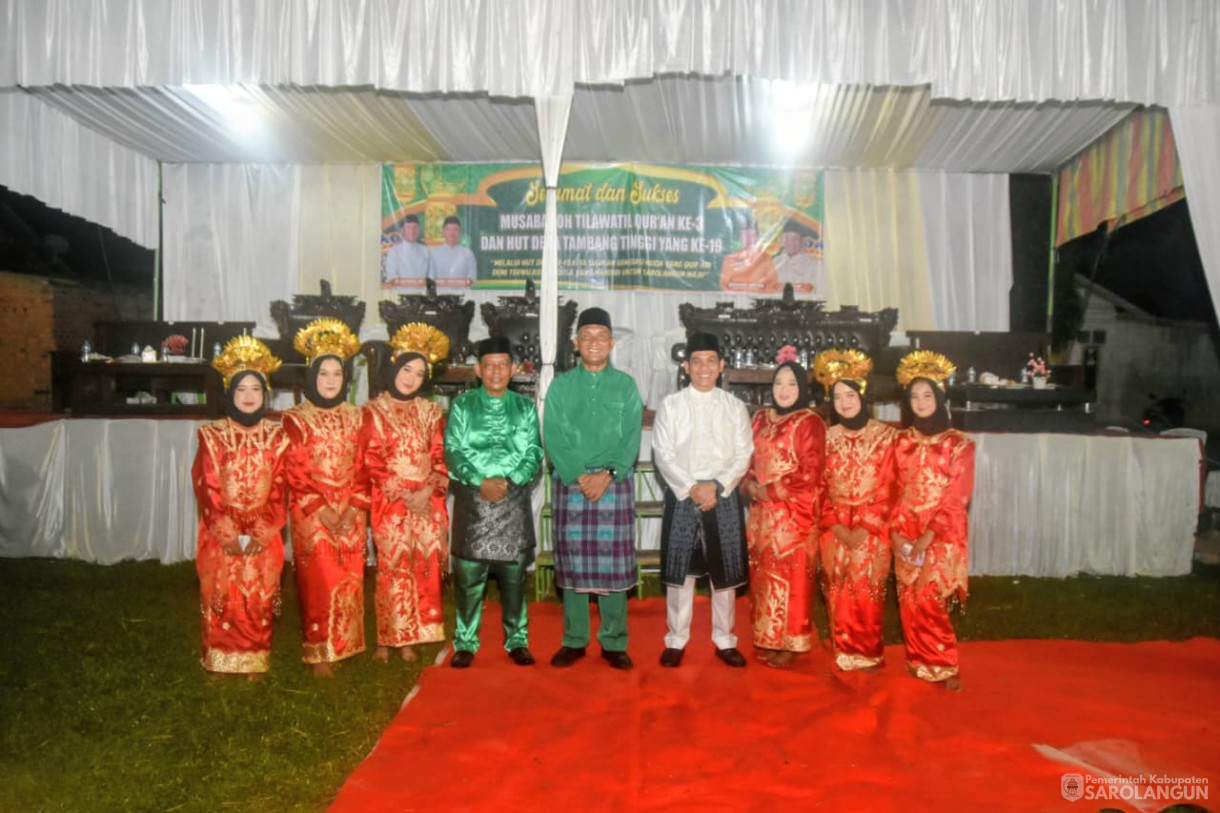 23 September 2025&nbsp; Pembukaan MTQ Ke III Tingkat Desa Tambang Tinggi dan HUT Desa Tambang Tinggi yang Ke 19 tahun