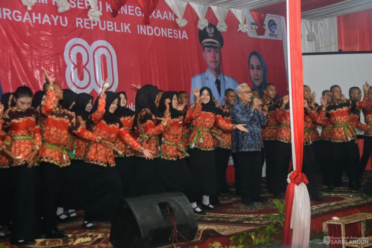 17 Agustus 2025&nbsp; Malam Resepsi Kenegaraan Dirgahayu Republik Indonesia di Rumah Dinas Bupati Sarolangun