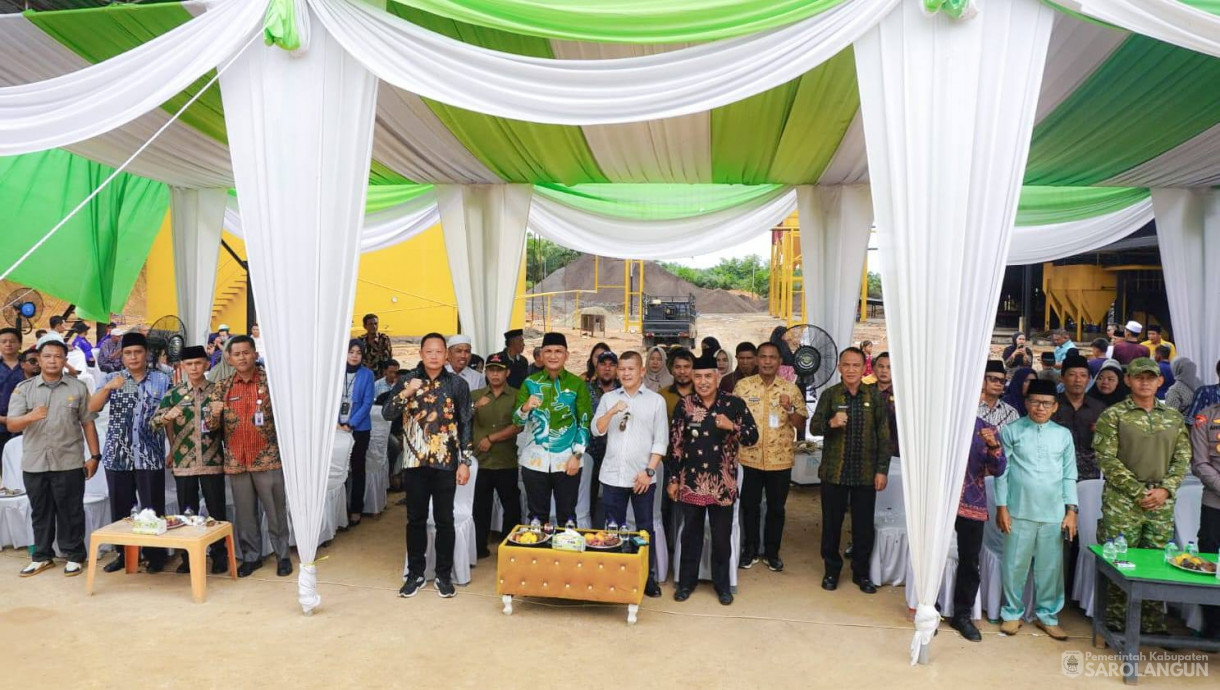 23 April 2026 Peresmian PT Samudera Mahkota Mas desa Pelawan Jaya