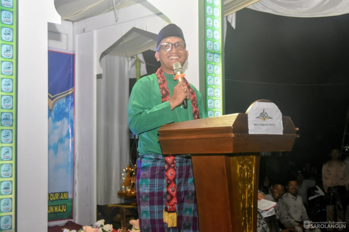 23 September 2025&nbsp; Pembukaan MTQ Ke III Tingkat Desa Tambang Tinggi dan HUT Desa Tambang Tinggi yang Ke 19 tahun