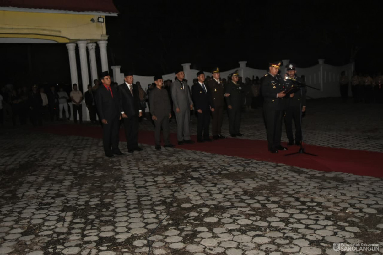 17 Agustus 2025&nbsp; Upacara Apel Kehotmatan dan Renungan Suci di Taman Makam Pahlawan Sarolangun