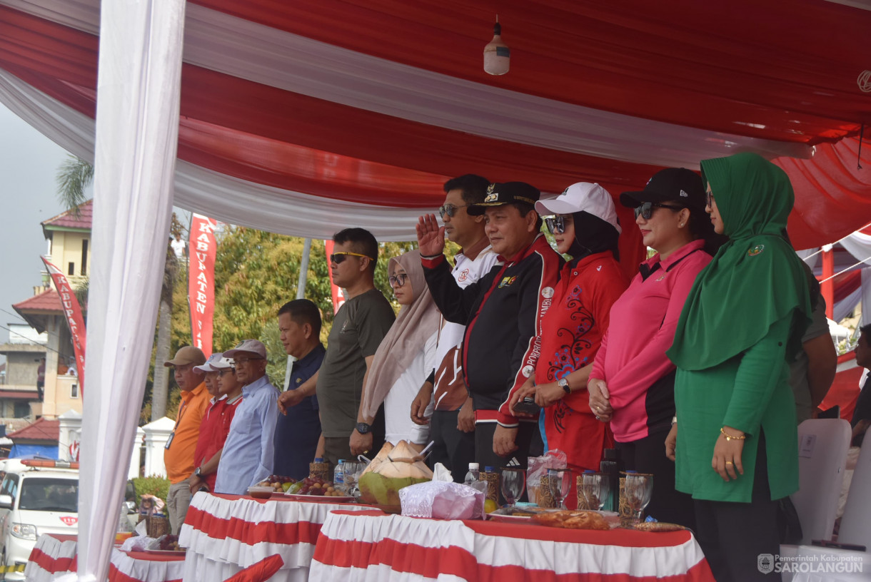 18 Agustus 2024 -&nbsp;Pawai Karnaval Memperingati HUT RI Ke 79, Bertempat di Depan Rumah Dinas Bupati Sarolangun