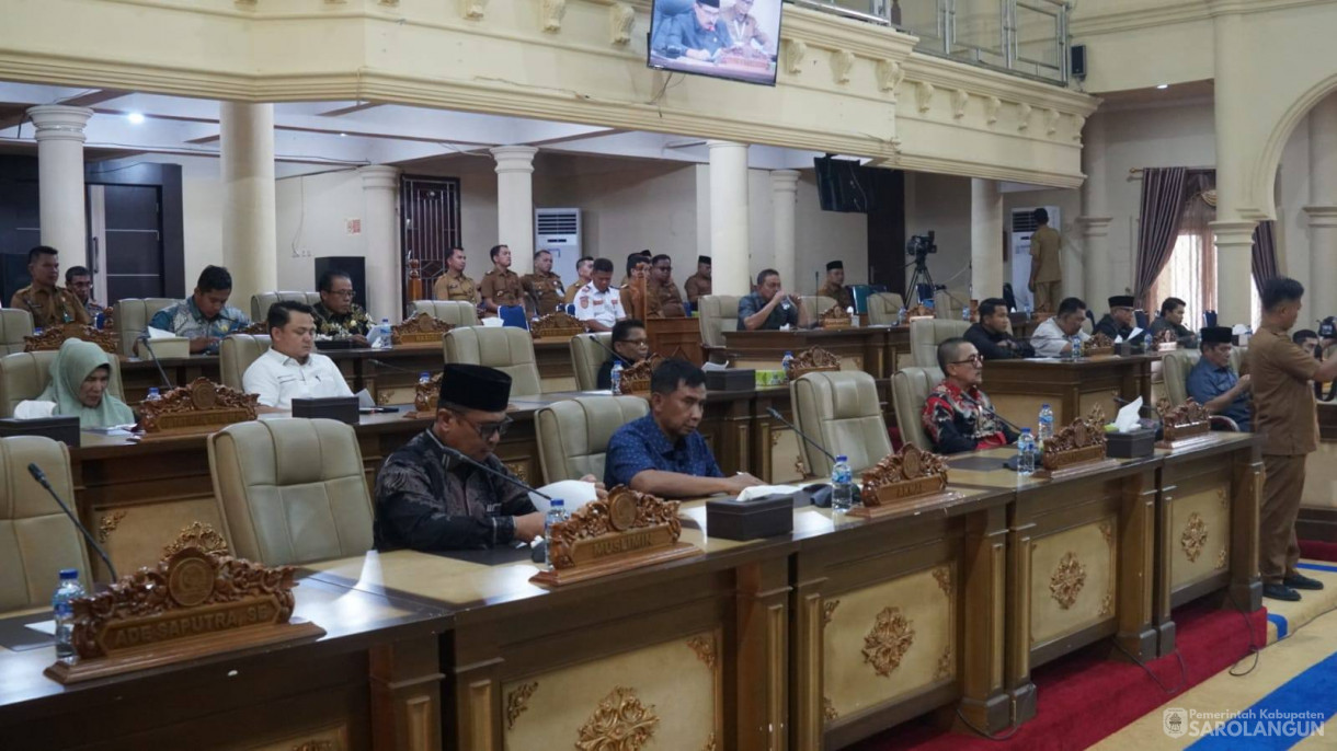 12 Mei 2026&nbsp;&nbsp;Rapat Paripurna DPRD Tingkat II Dalam Rangka Penyampaian Laporan Pansus DPRD, Pengambilan Keputusan dan penandatanganan Persetujuan bersama terhadap Raperda Pembentukan Desa Sido Mukti Di Wilayah Kec. Singkut