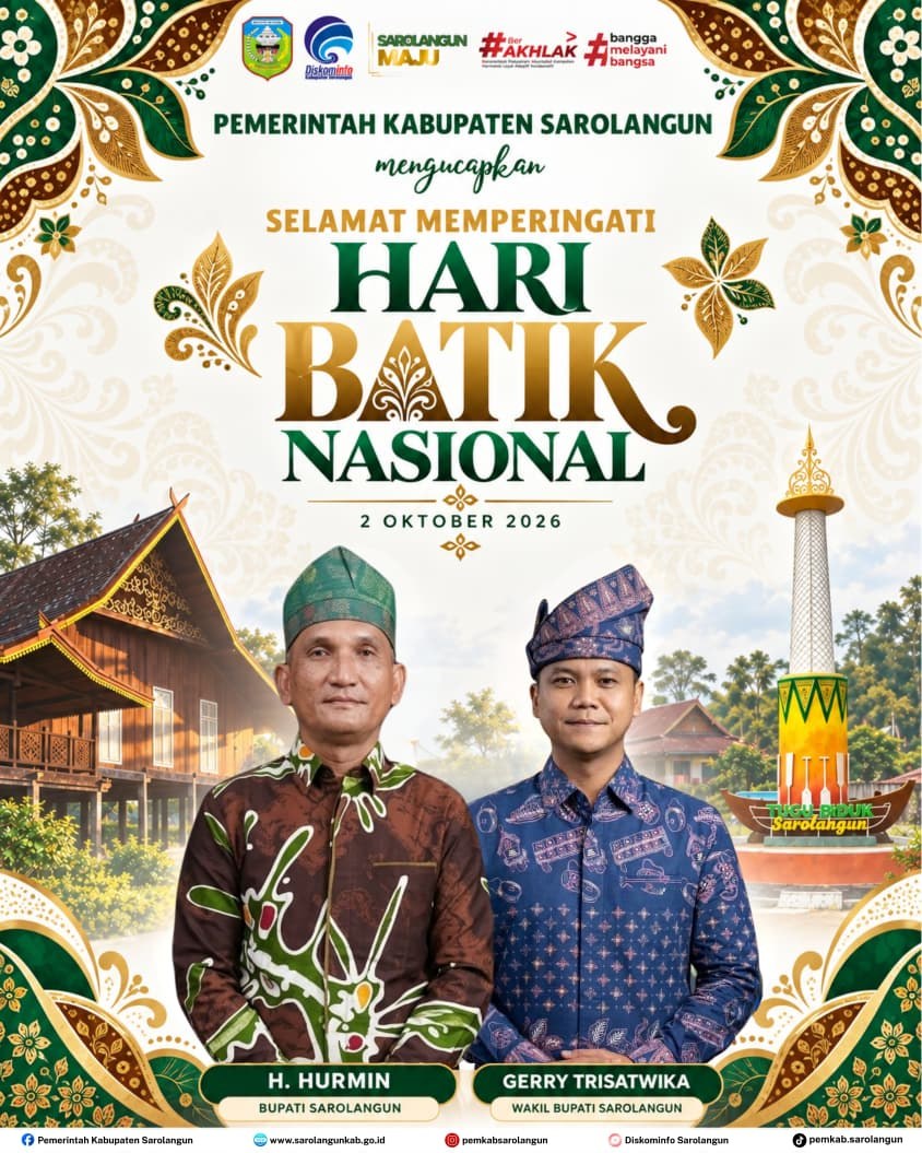 Ilustrasi HARI BATIK NASIONAL